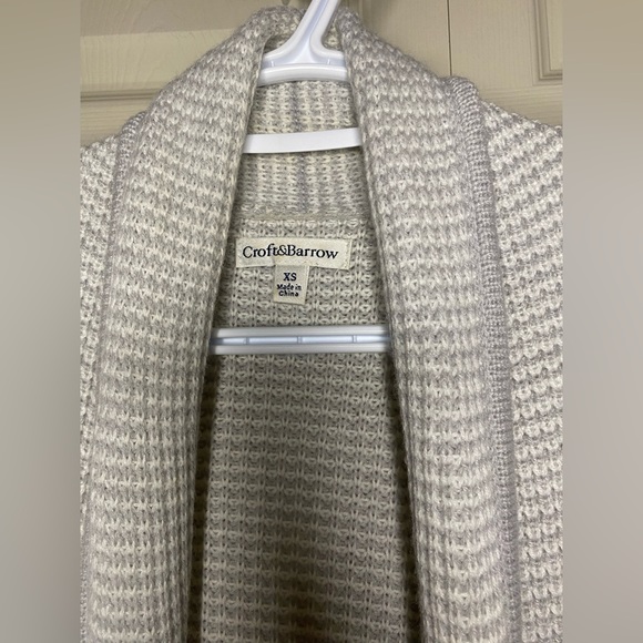 2/$25 Croft & Barrow Cardigan Sweater - Picture 2 of 3